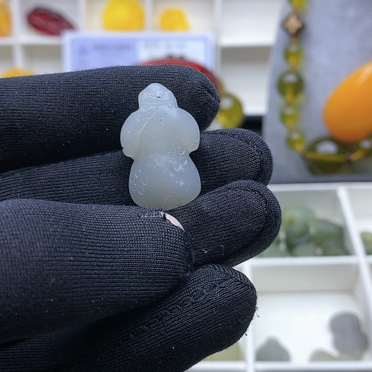 【闪购商品】琥珀耳饰未镶嵌