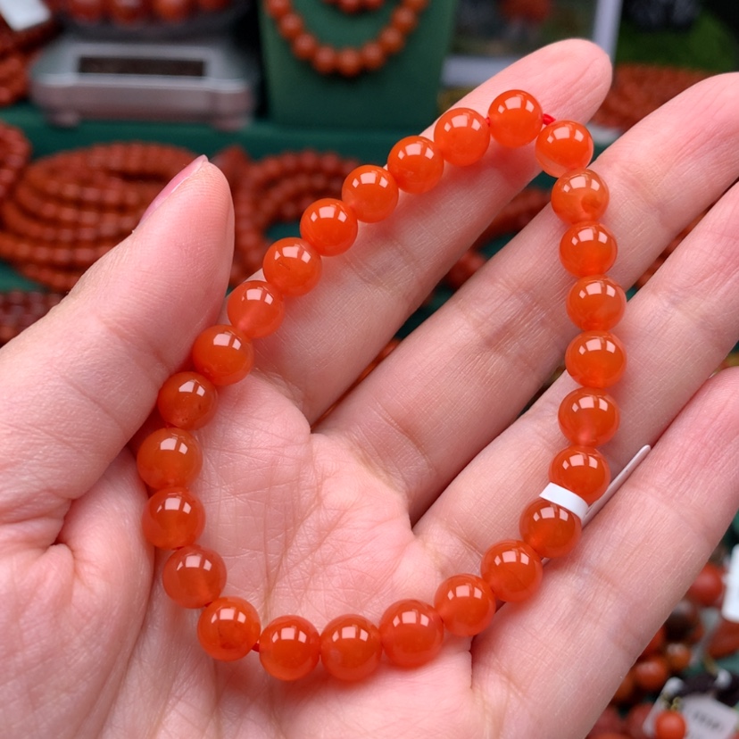 【闪购商品】南红玛瑙手串7未镶嵌