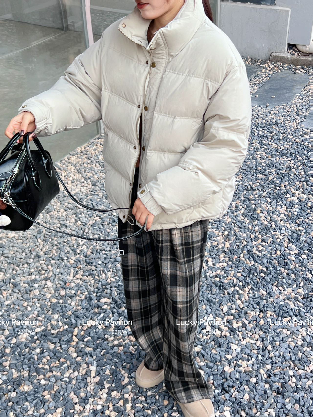 大牙推荐 幸运阁08267 立领羽绒服