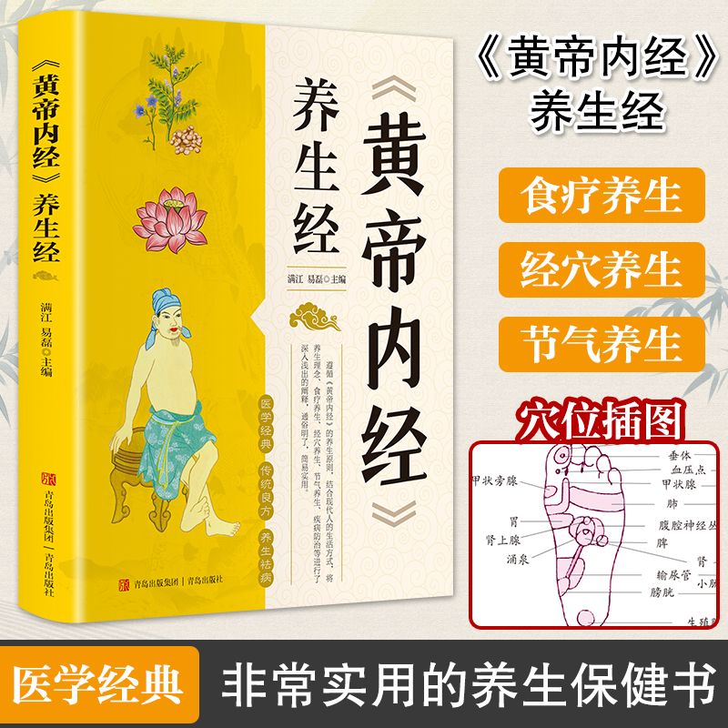 正版黄帝内经养生经中医养生书籍大全基础理论健康养生类皇帝内经