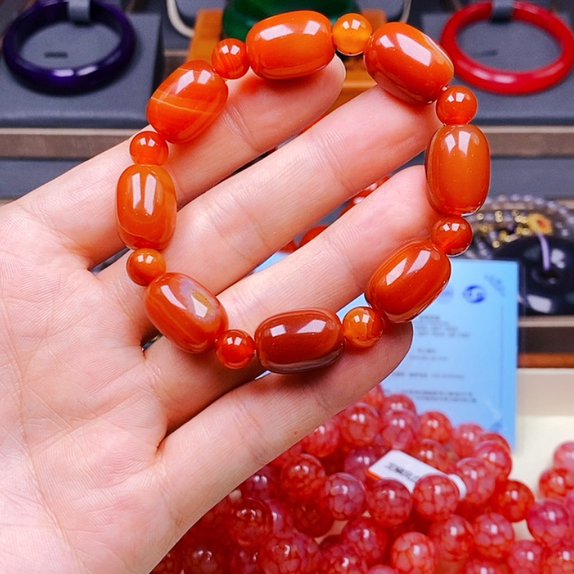 【闪购商品】玛瑙/玉髓手链未镶嵌