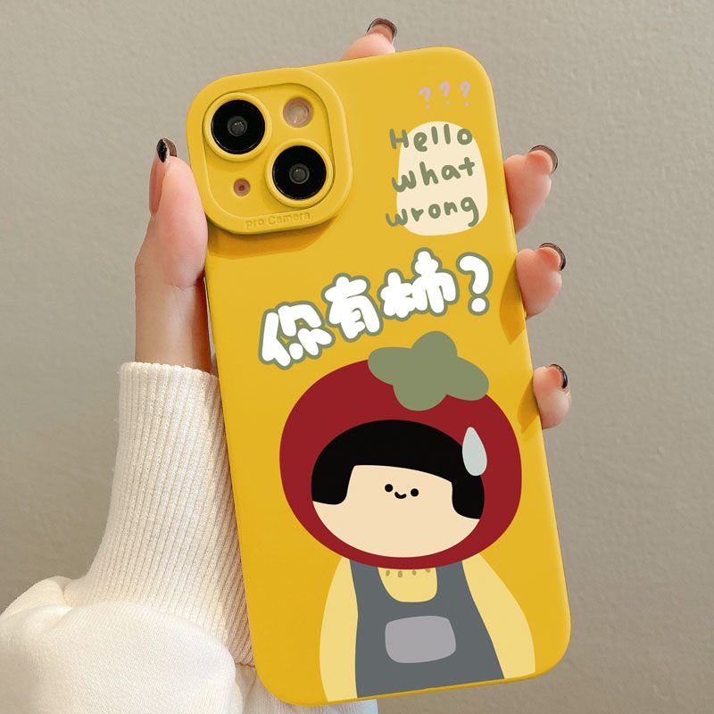 趣味搞怪苹果14手机壳iPhone13promax防摔Xs男xr软壳11女12全包7p