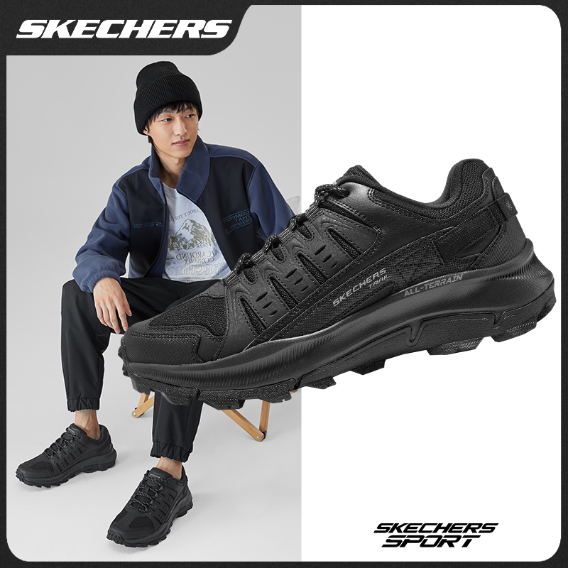 SKECHERS/斯凯奇秋冬新款舒适户外男鞋保暖缓震休闲运动鞋237501
