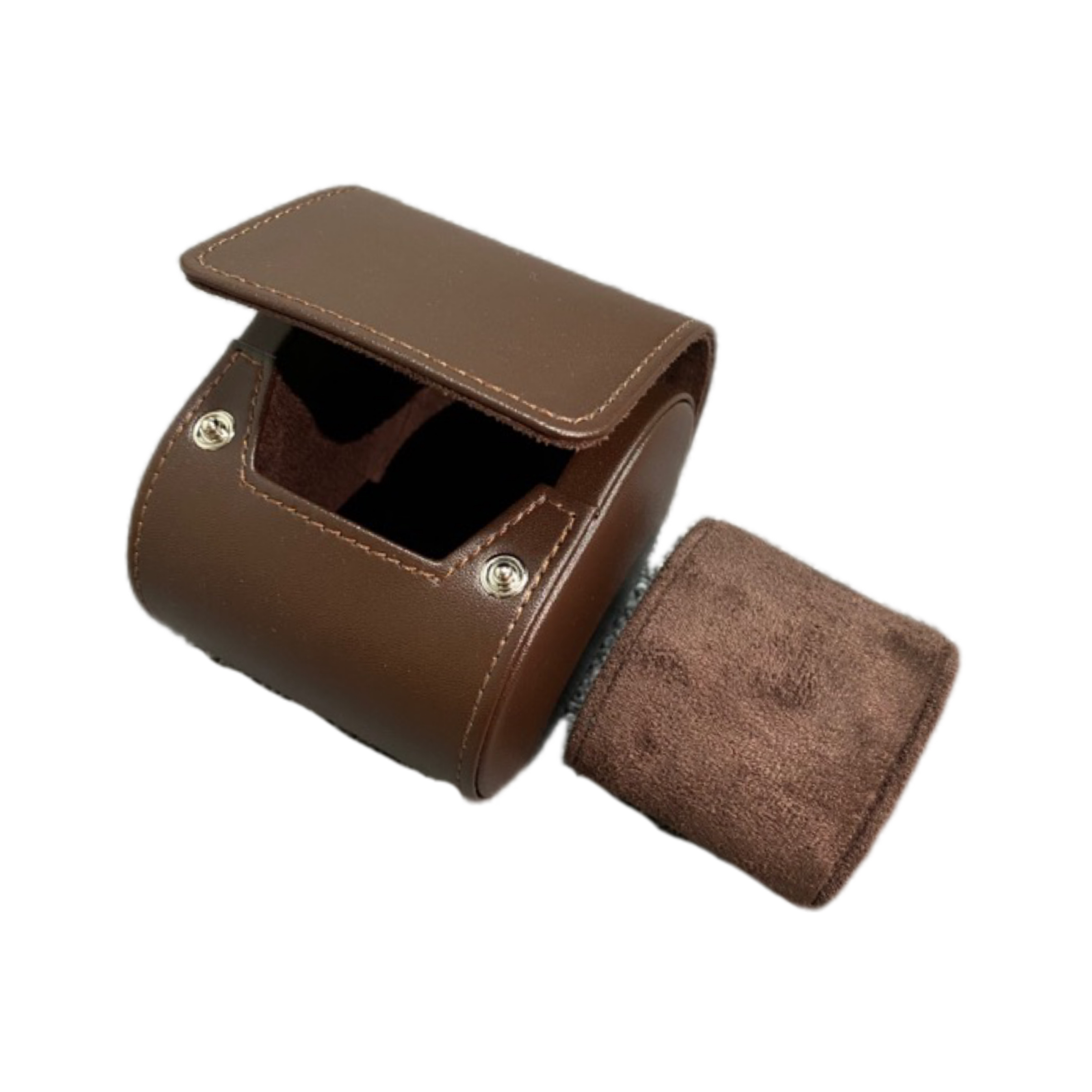 【酷熊奢品】高端腕表瑞士腕表棕色代用表盒哑光