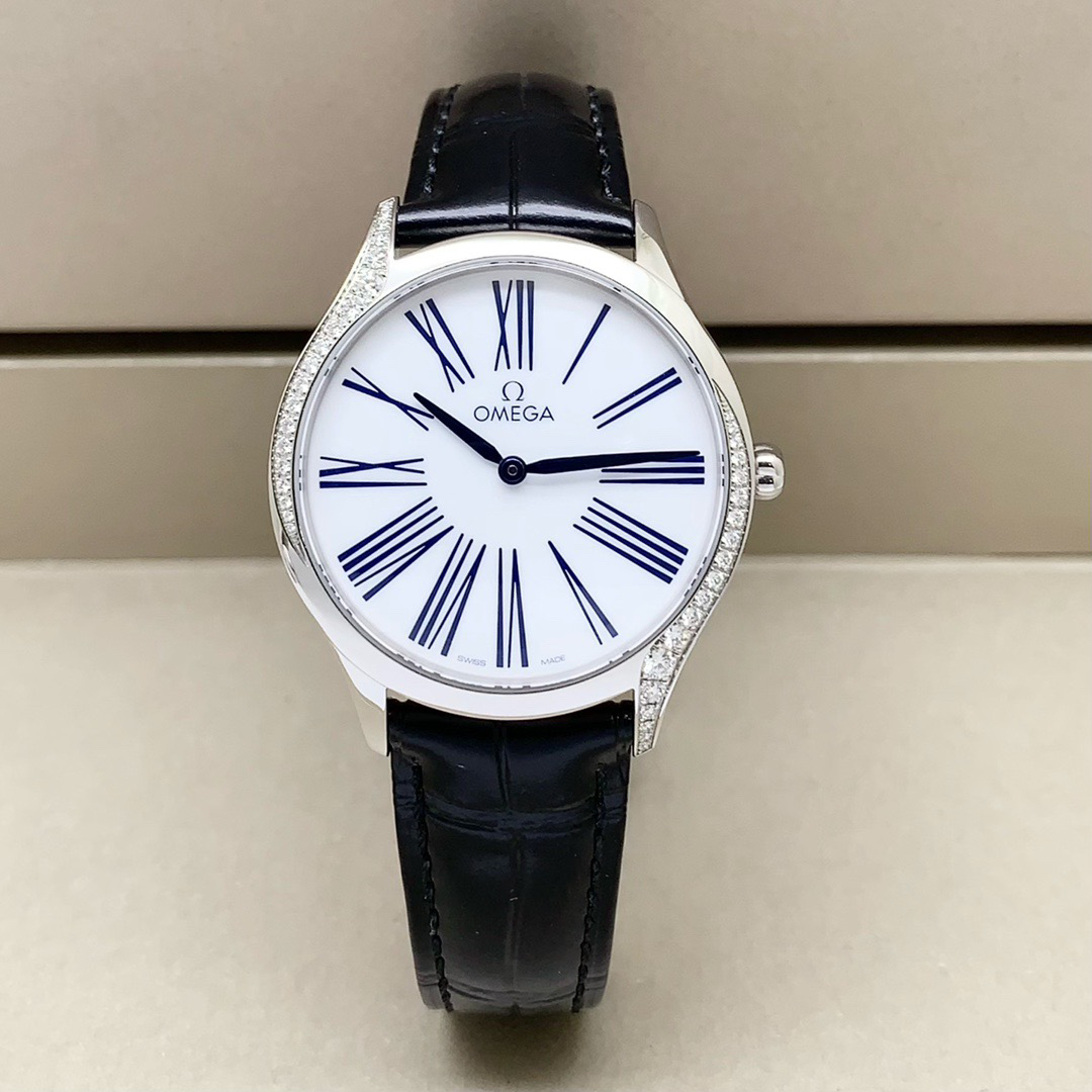 95新 Omega/欧米茄 拆单专拍 36mm/原钻/石英女表