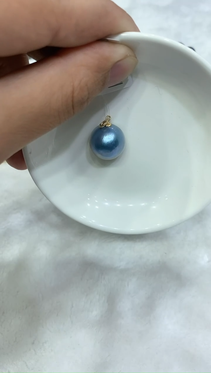 【闪购商品】拼合珍珠（马贝珠）颈饰18K金镶嵌马贝