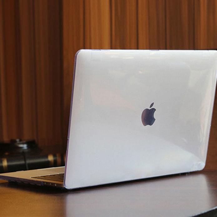适用苹果电脑保护壳macbook pro13.3寸透明M2air13.6磨砂14M1套子