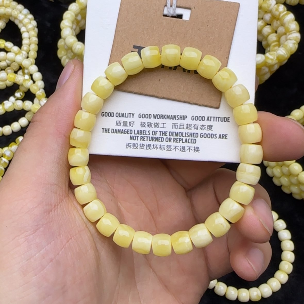 【闪购商品】琥珀手链未镶嵌L****西