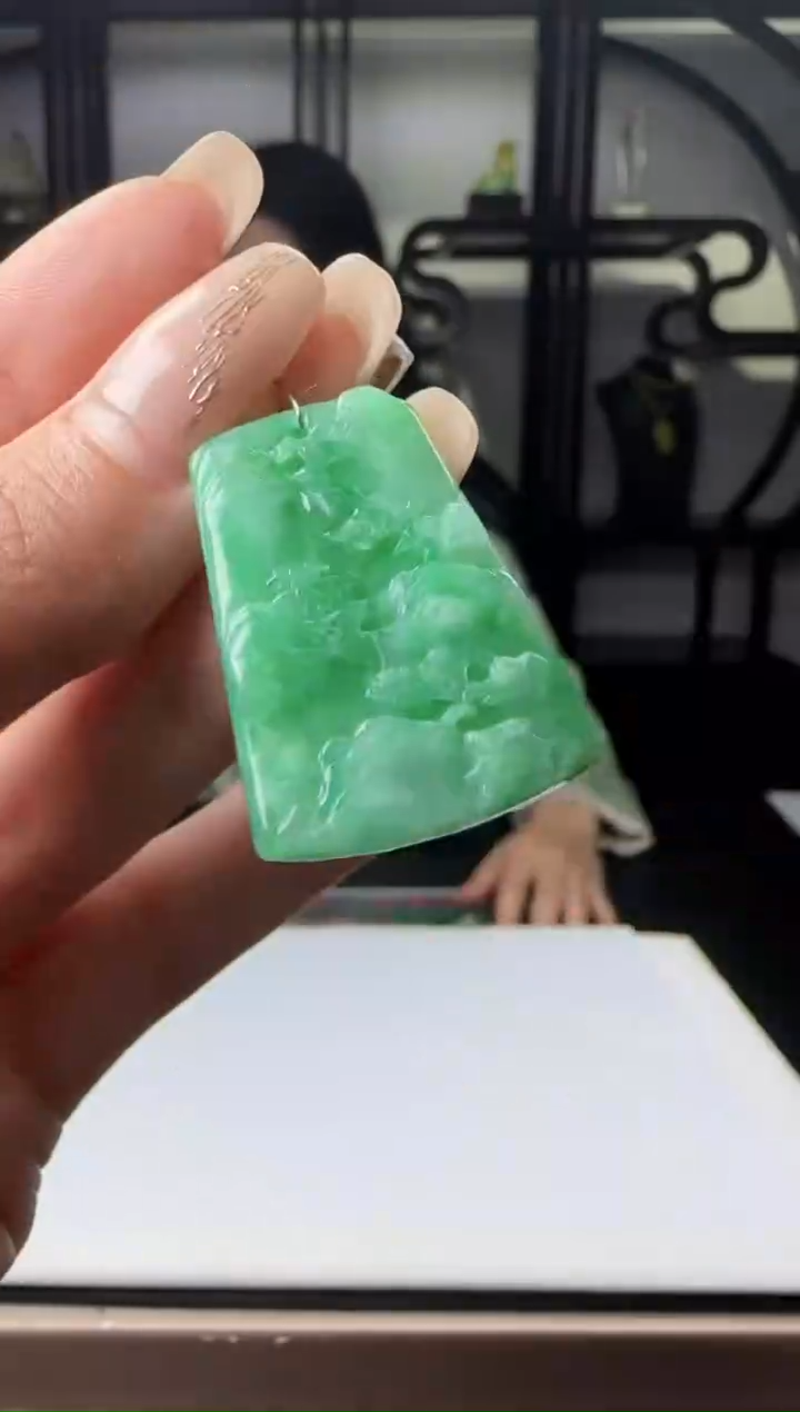 【闪购商品】翡翠吊坠(不含链)未镶嵌XY@@SQ1WX00047