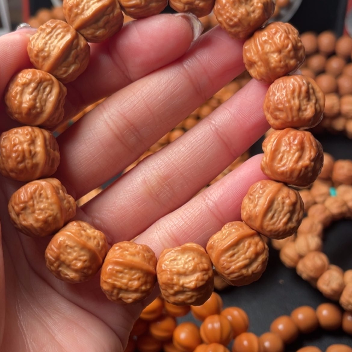 【闪购商品】猴头核桃吊坠创****总