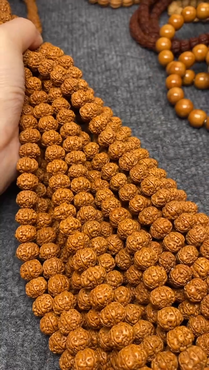 【闪购商品】金刚菩提手串闷墩帝王花长串