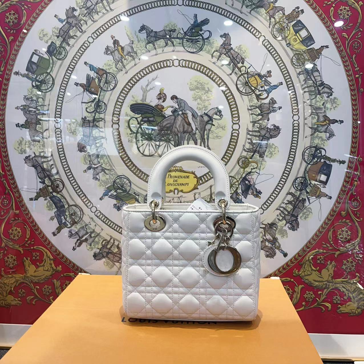 95新 Dior/迪奥 幽幽丨四格白金戴妃 49637102