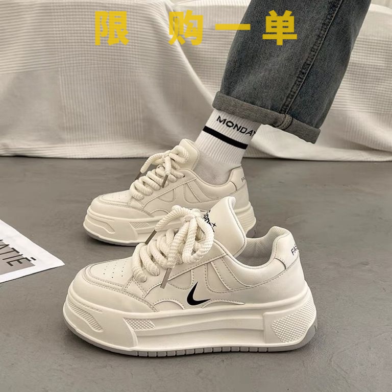 红蜻蜓牌复古小众爆款板鞋女超火百搭运动厚底休闲小白鞋2023秋gh