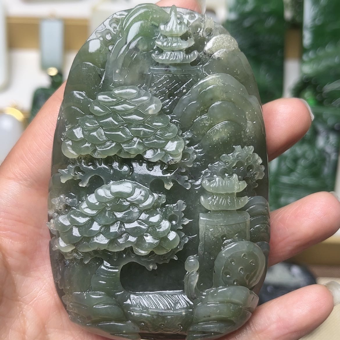 【闪购商品】和田玉挂件未镶嵌