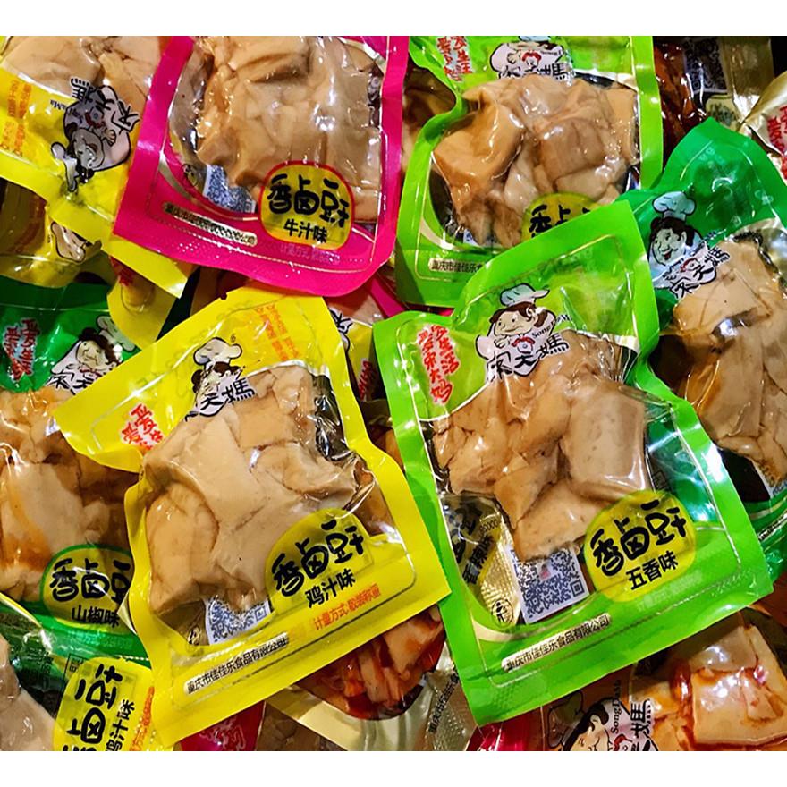 重庆特产宋大妈香卤豆干 豆腐干小包装500g 办公室零食 包邮 新货