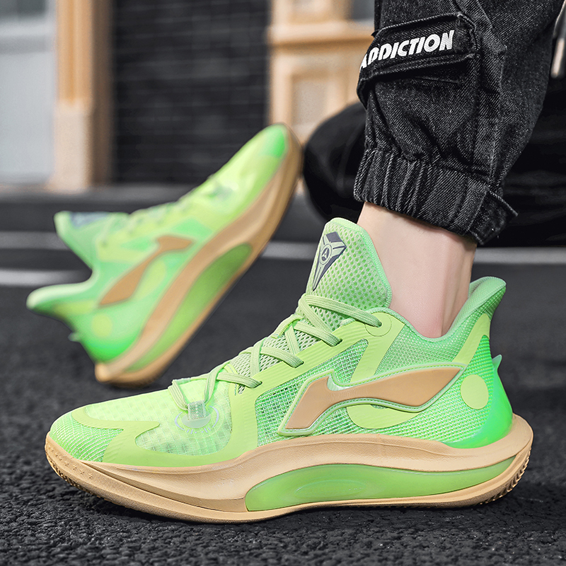 李宁贵人新配色音速11高品质初中生实战篮球鞋透气耐磨摩擦有声运