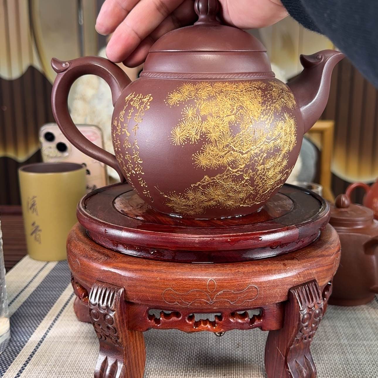 【闪购商品】紫砂茶壶 950cc