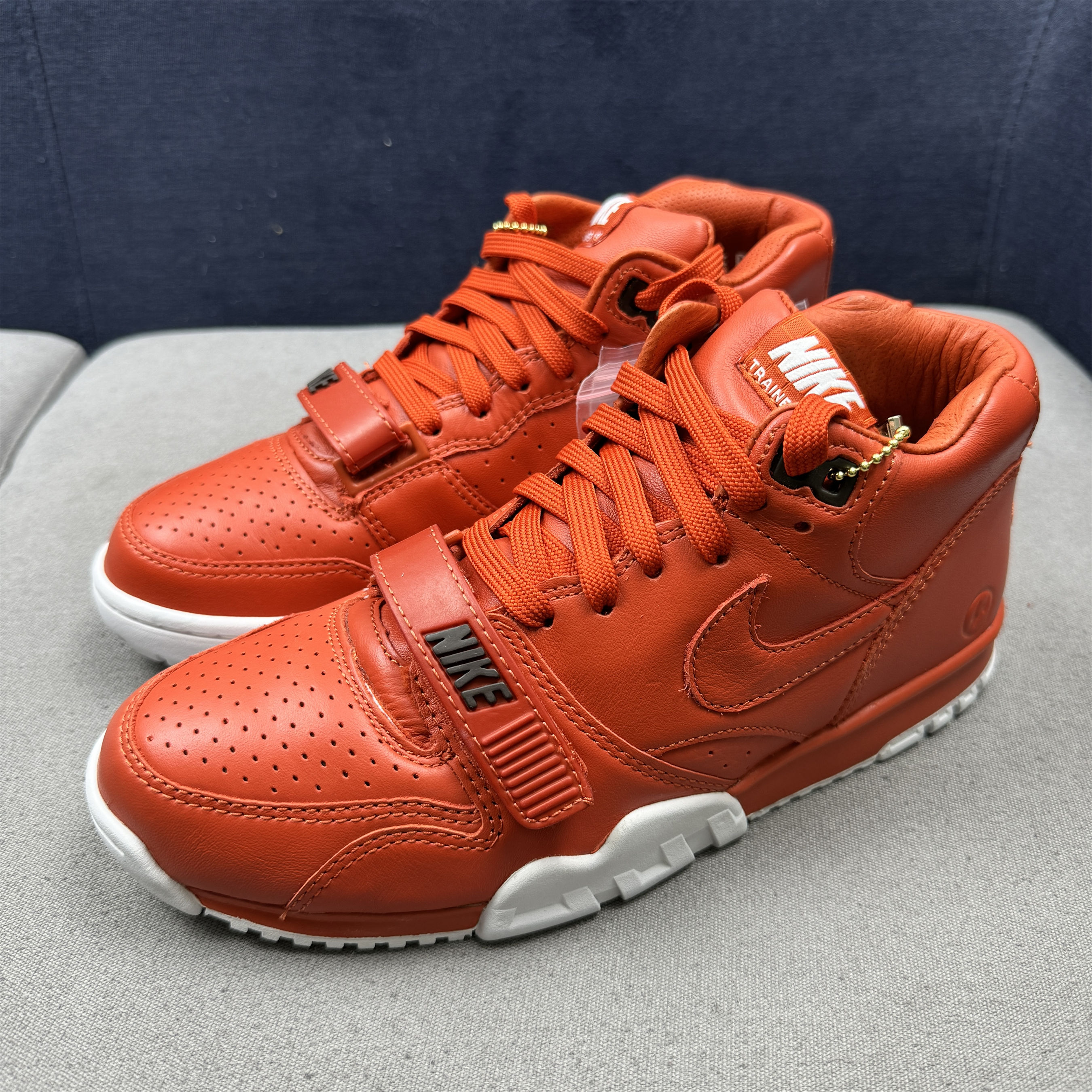 40码 Air Trainer 藤原浩 橙色 全新原盒 板鞋