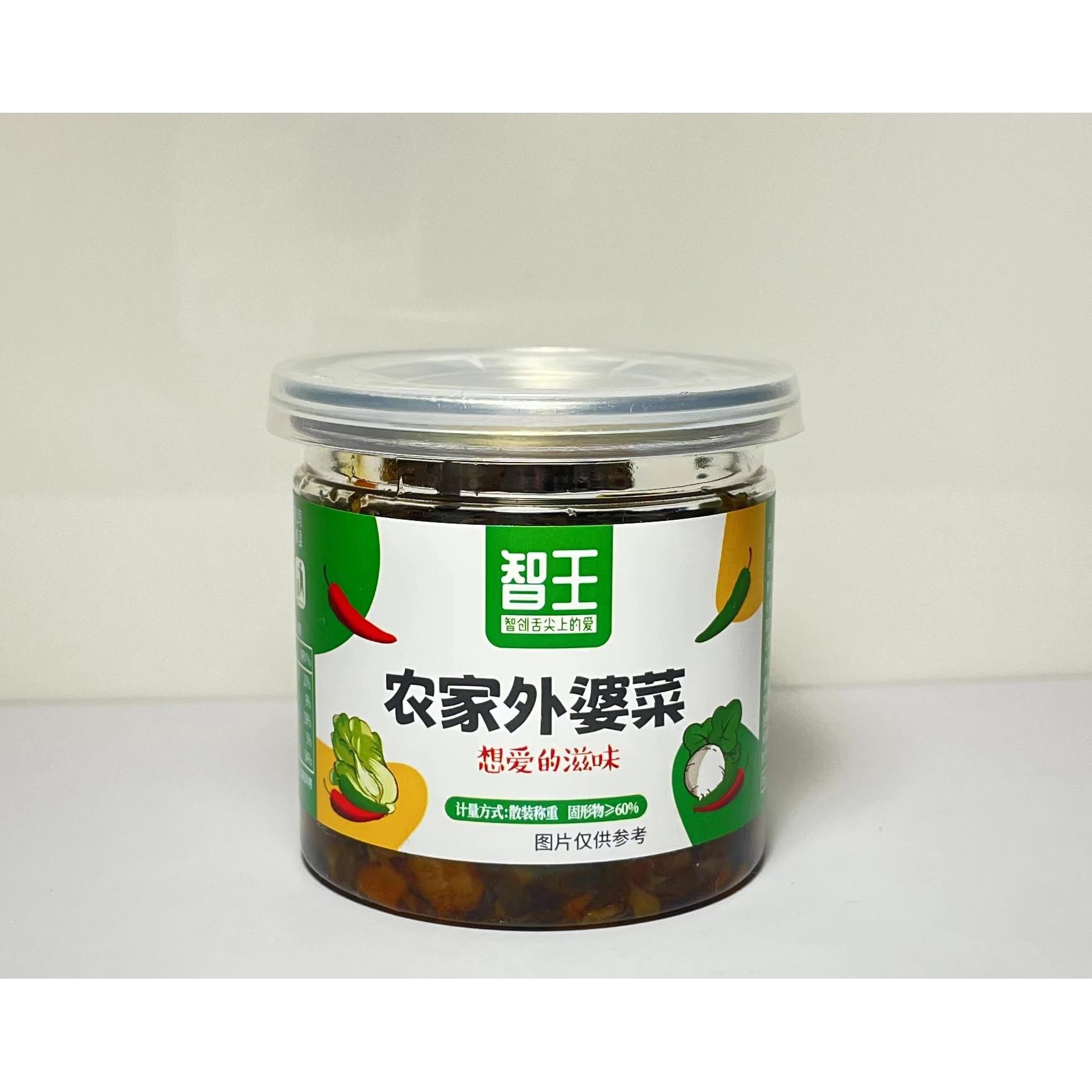 剁椒贡菜下饭菜开味即食苔菜脆椒辣椒酱凉拌湖南特产咸菜榨菜拌饭