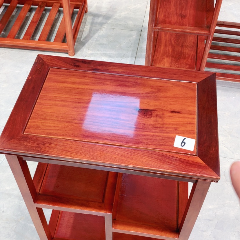 【闪购商品】花梨木类成套家具边几6