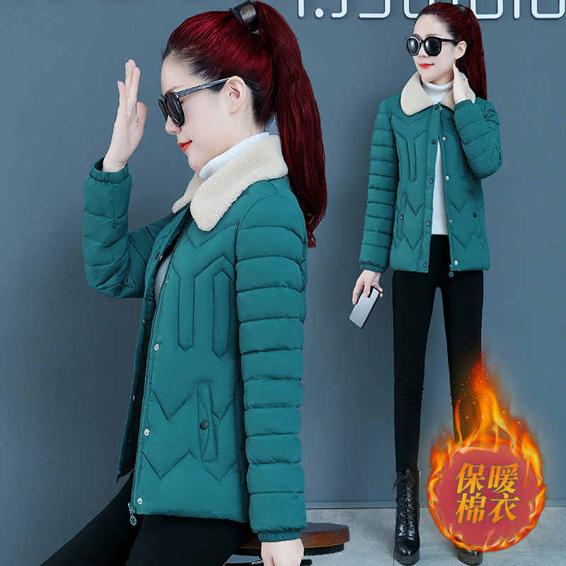 波司豋羽绒羽绒服女短款2021新款冬季妈妈修身小棉袄轻薄洋气百搭