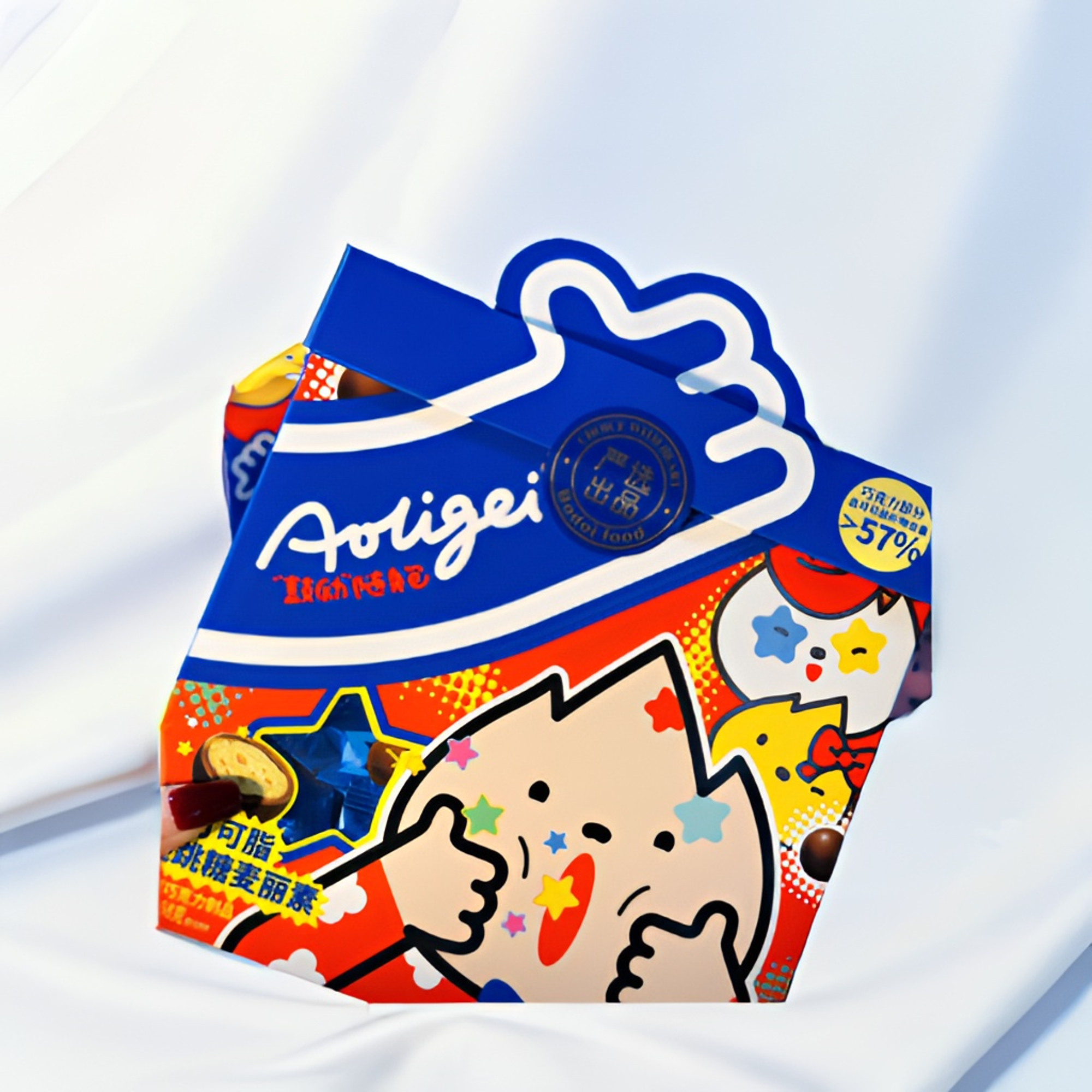 【爆款推荐】跳跳糖麦丽素纯可可脂送小孩巧克力背包礼盒好吃不腻