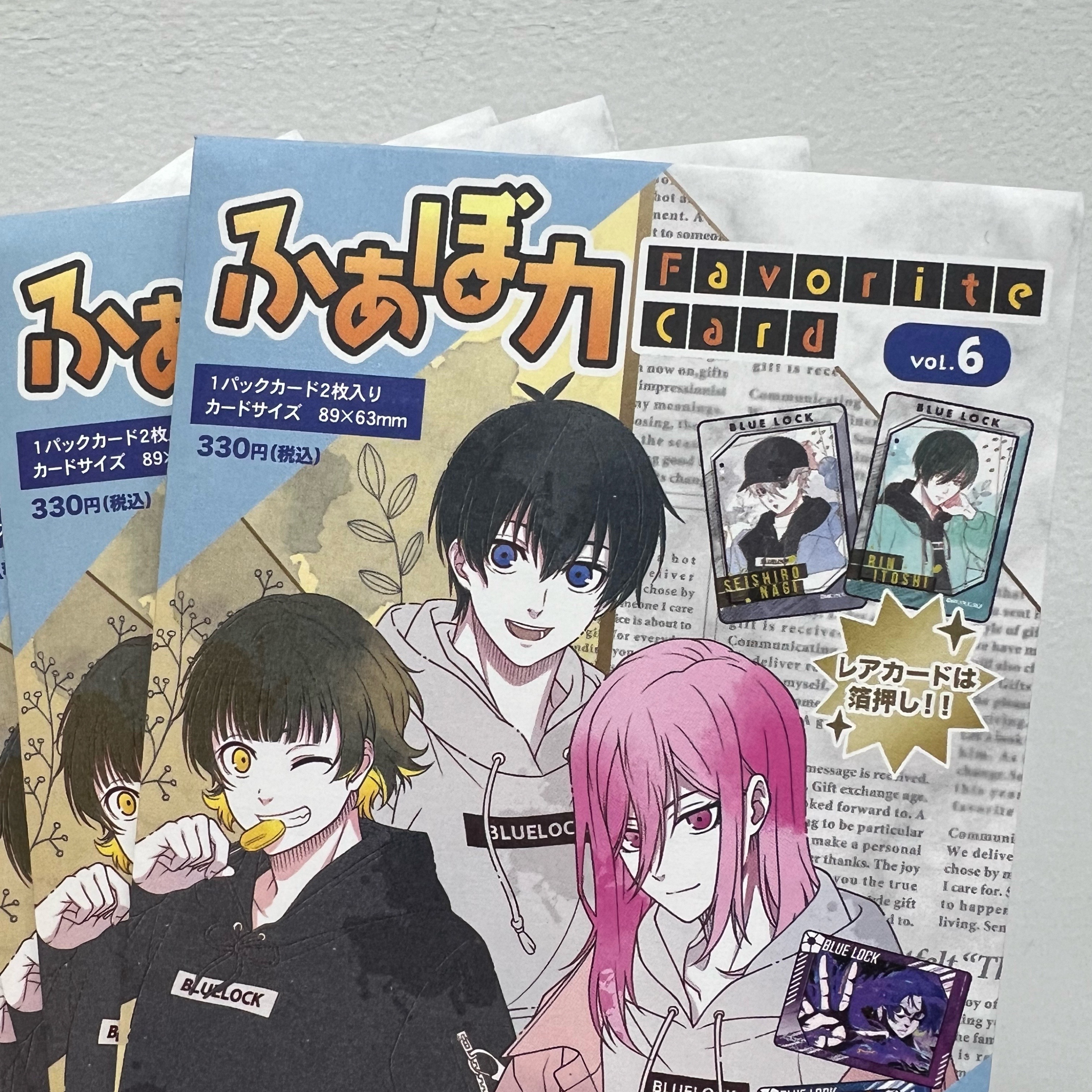 CRUX  蓝锁 连帽衫视觉图透卡卡片Vol.6(未成年人禁止下单)