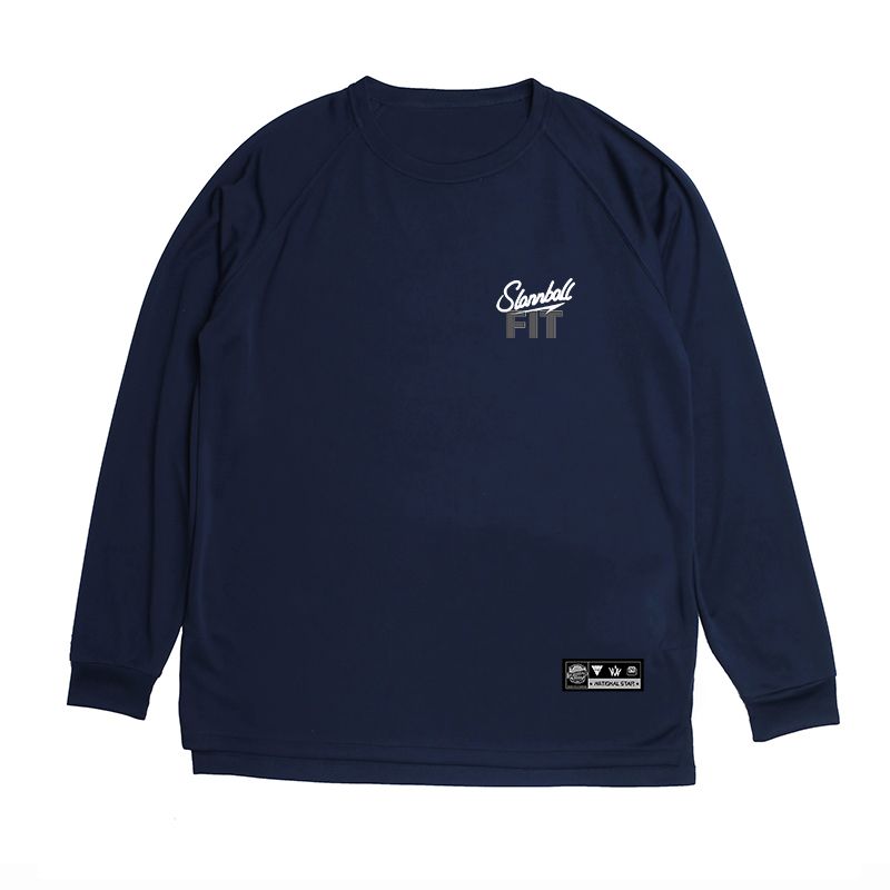 SLAMBLL秋冬季新款长袖T恤男圆领纯色运动男投篮球服跑步训练上衣