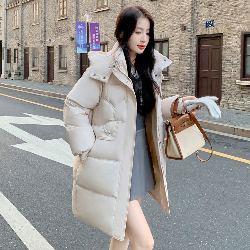 羽绒衣棉服大码棉衣2023新款秋天爆款棉衣外套女棉服加厚棉袄中长