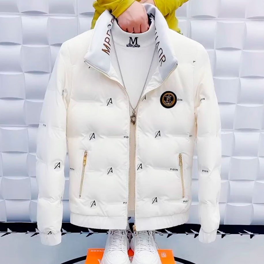 波司断码冬季羽绒服男士外套立领亮面轻薄短款保暖潮流修身帅气夹