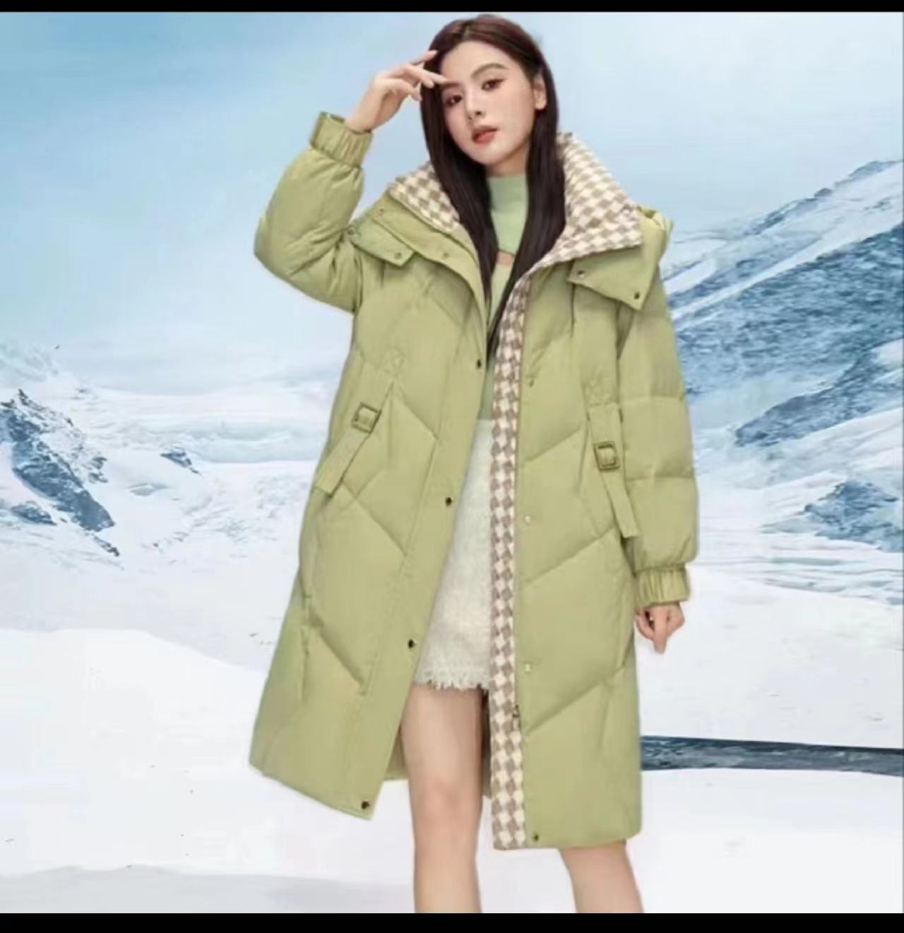 冬季新款加厚2023黑金万针刺绣时尚洋气保暖棉服