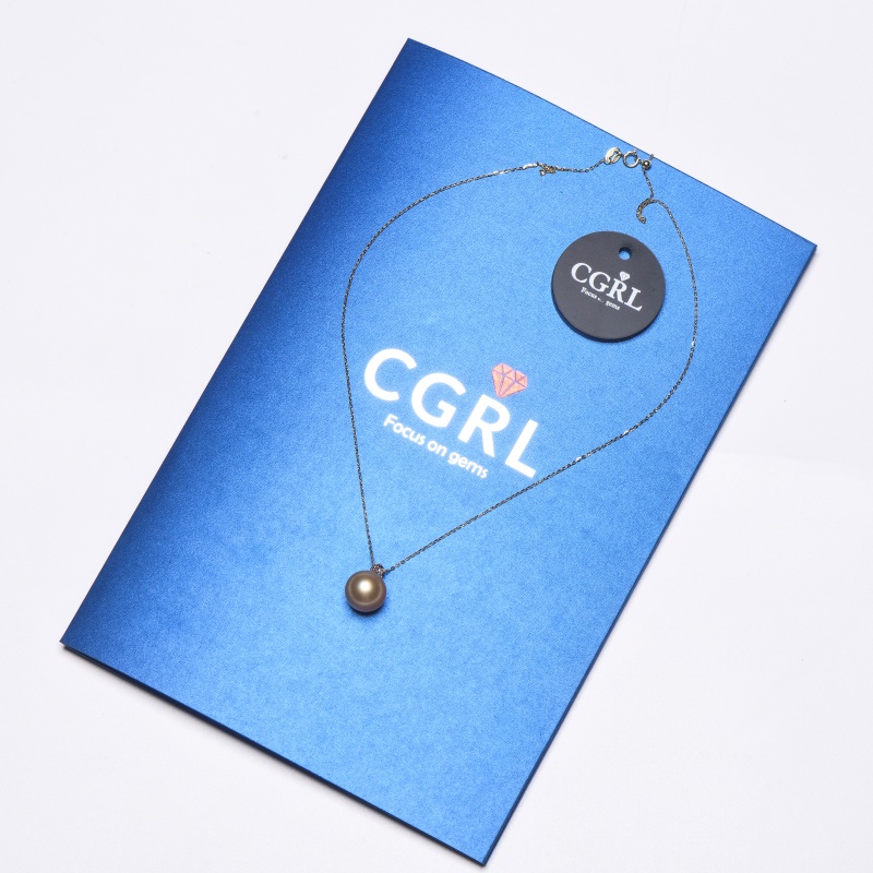 sd666【大山优选】海水南洋金珠12-13mm 18k金王妃吊坠 SDZSD005