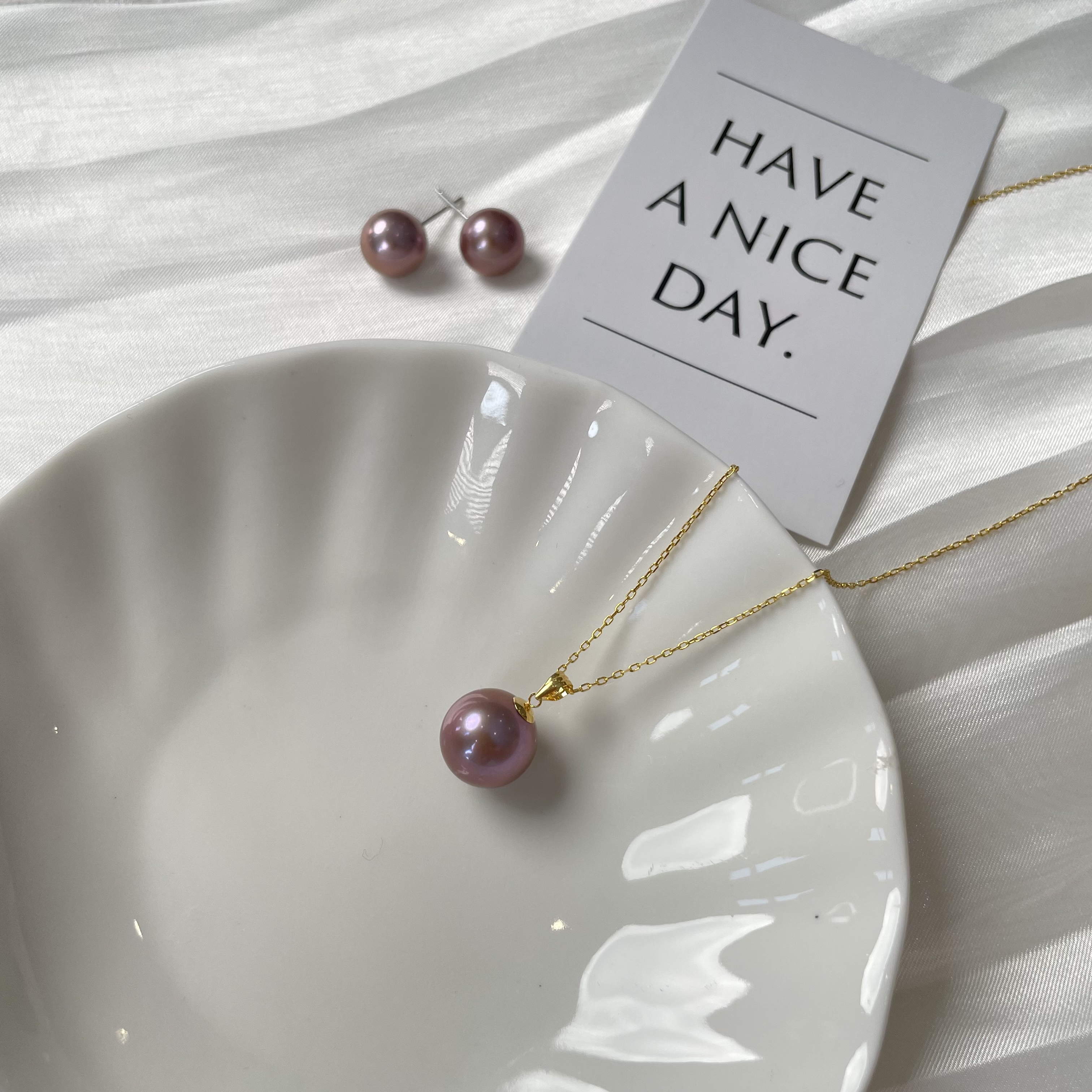 Gloire/古名【昕昕专享】18爱迪生紫珠套装 10-11mm＋12-13mm