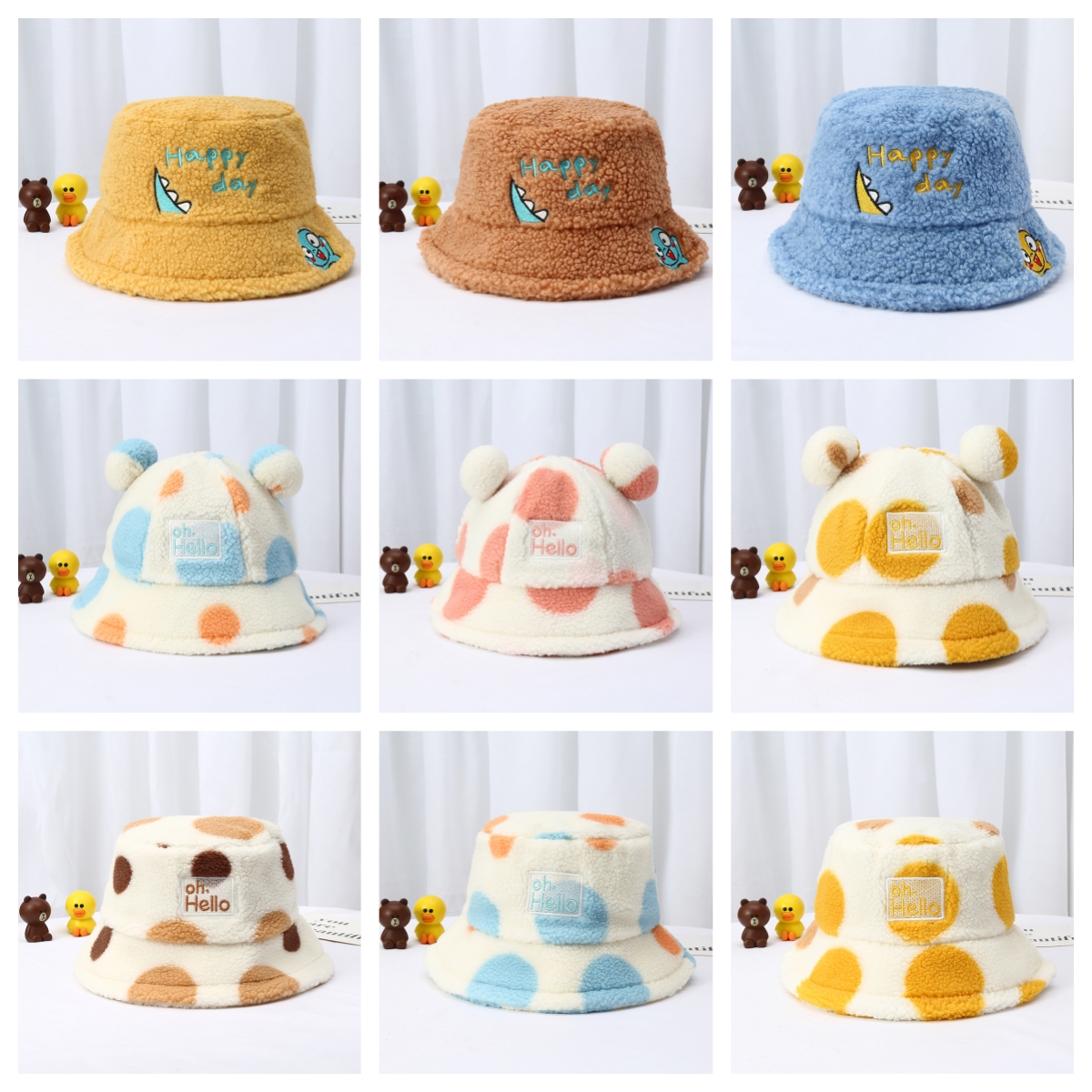 儿童帽子一个均码