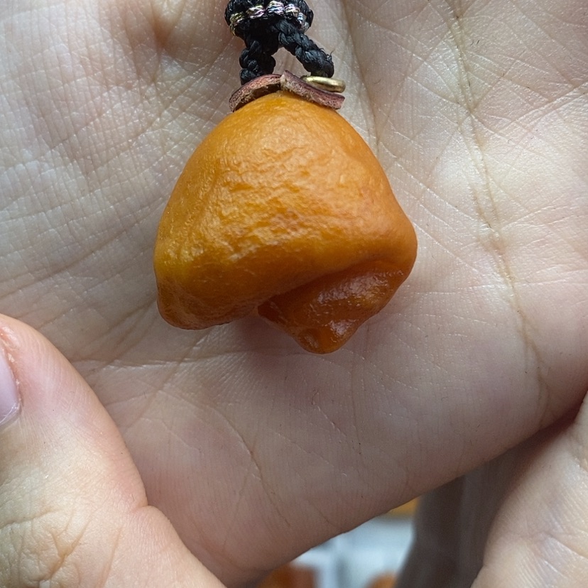 【闪购商品】琥珀珠宝奇石未镶嵌背**帅
