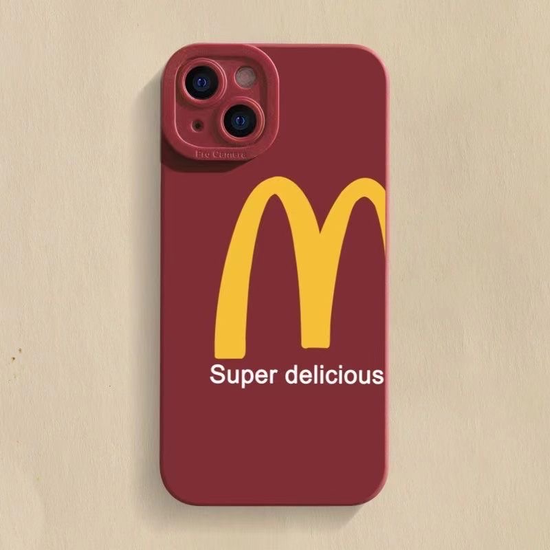 黑底大M适用iphone15/14/12/11/xr手机壳苹果13华为vivo小米oppo