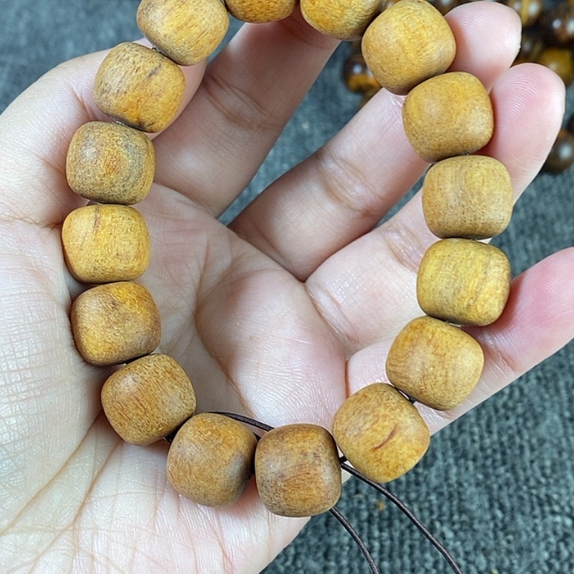 「闪购商品」白玉菩提手串印贡1314