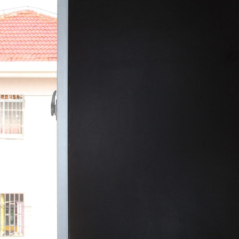 全遮光黑色自粘贴纸不透光玻璃贴膜家用防晒遮阳房间卧室窗户阳台