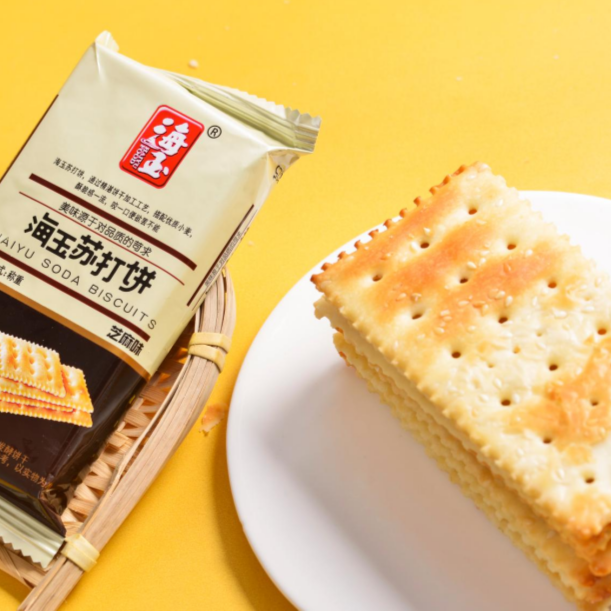 苏打饼养胃千层梳打香葱芝麻味散装早餐休闲零食混装饼干咸味