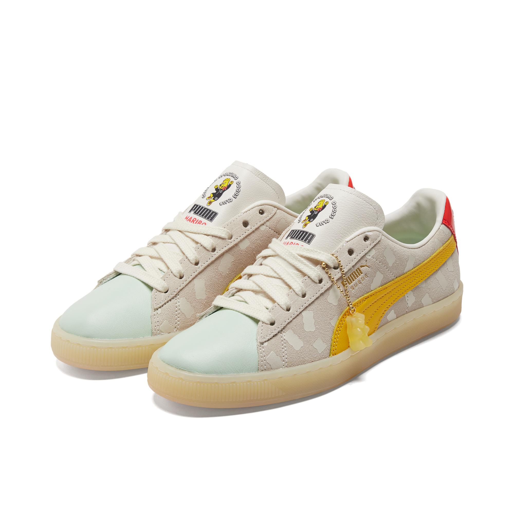 PUMA/彪马383416-01  女款休闲时尚舒适百搭撞色黄色低帮潮流板鞋