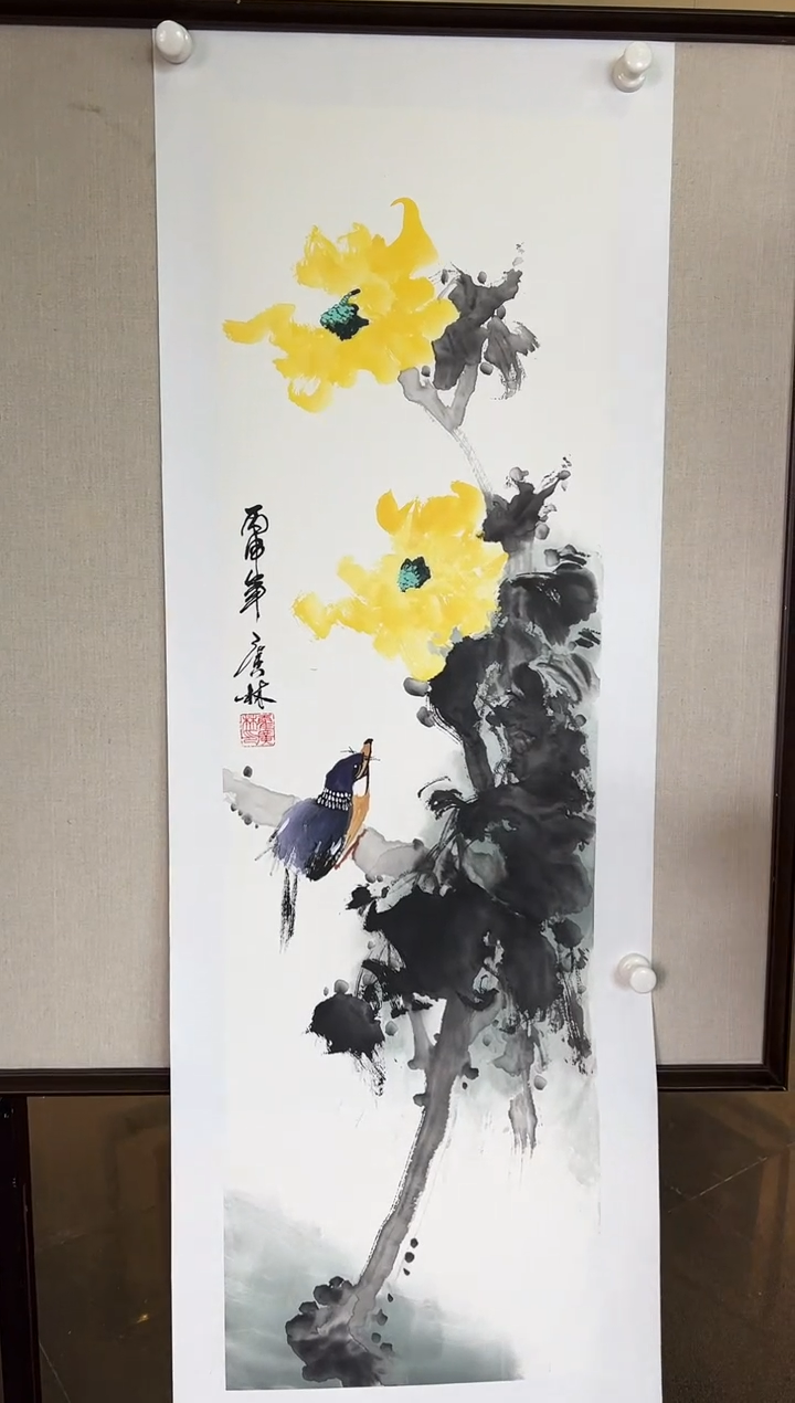 【闪购商品】书法HGL  精品绘画花鸟-2-3（106）