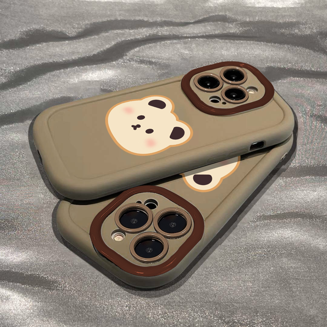 新款可爱小熊适用华为mate60pro手机壳防摔mate60泡芙壳mate60pro