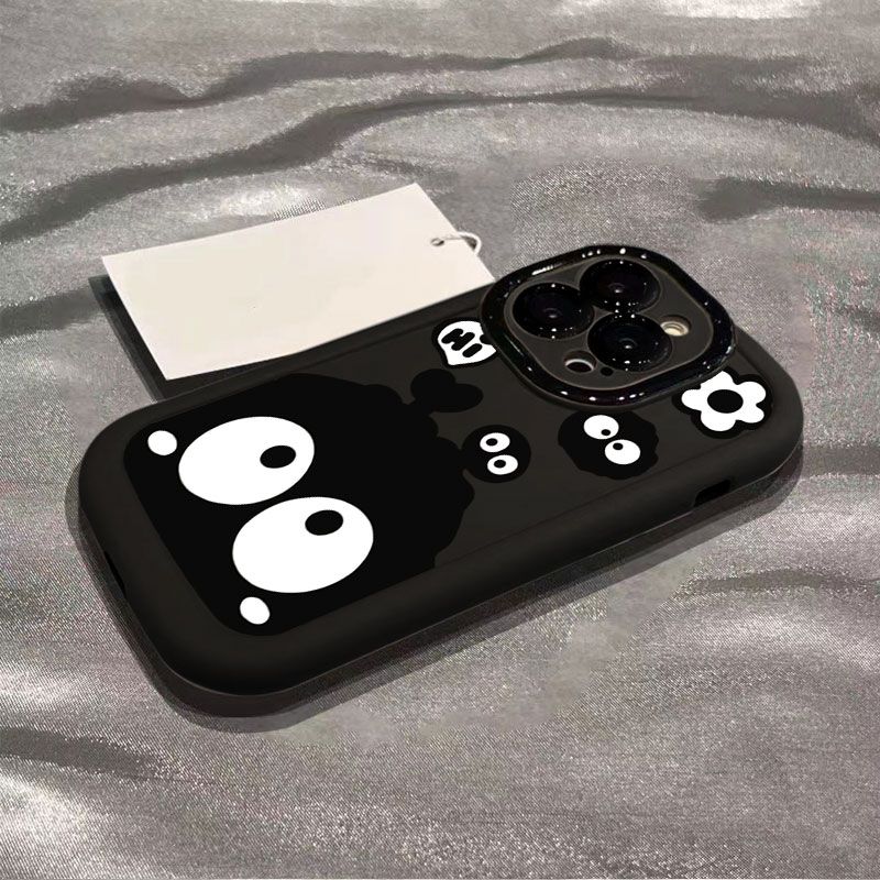 新款可爱煤球适用iqooneo6手机壳防摔泡芙壳iqooneo6se手机套vivo