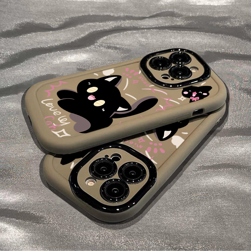 新款惊吓猫咪适用苹果X手机壳iPhoneXS防摔苹果XR苹果XSMAX泡芙壳