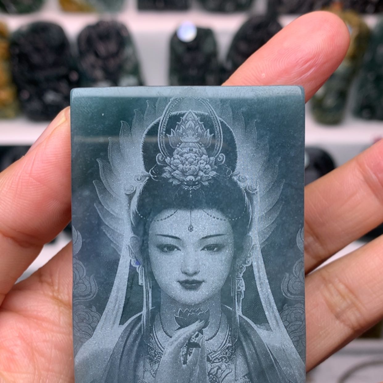 【闪购商品】翡翠吊坠(不含链)未镶嵌