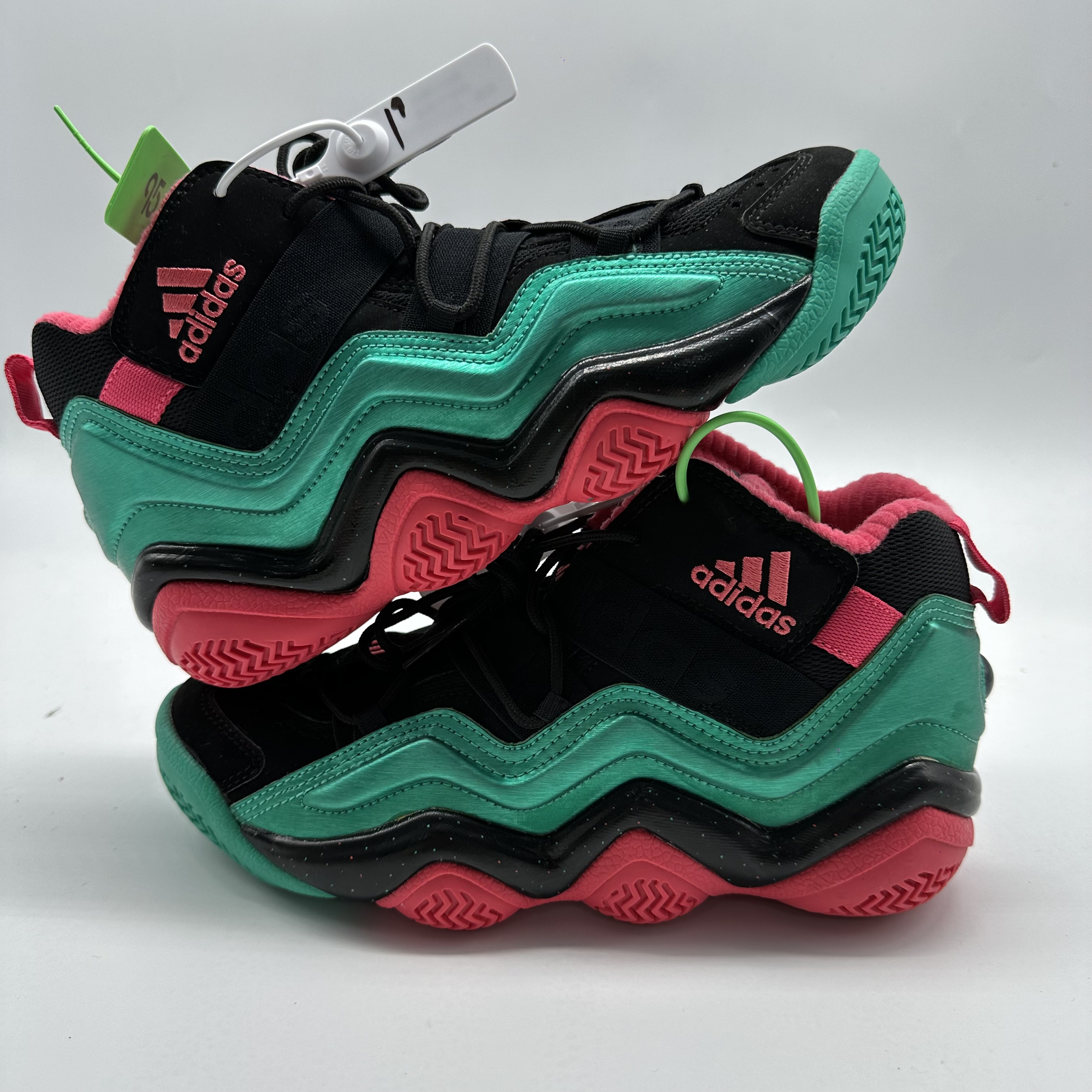 40吗/adidas 黑粉/篮球鞋/全新试穿原盒/G56094