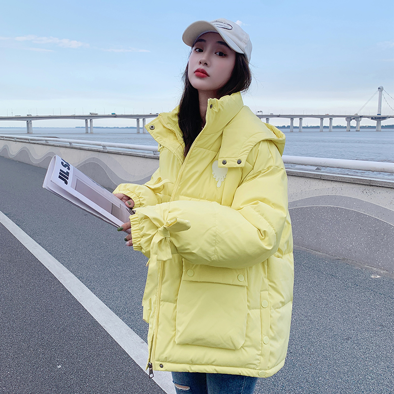 HFJY/和锋金羽面包服短款棉衣棉服女2023年新款秋冬季外套厚棉袄