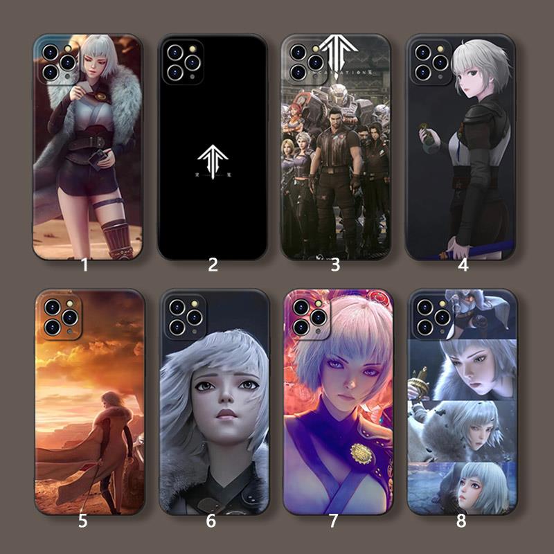 灵笼手机壳适用iPhone白月魁/X/XR/XS//6/6s/7/8/PRO//Max/plus/i
