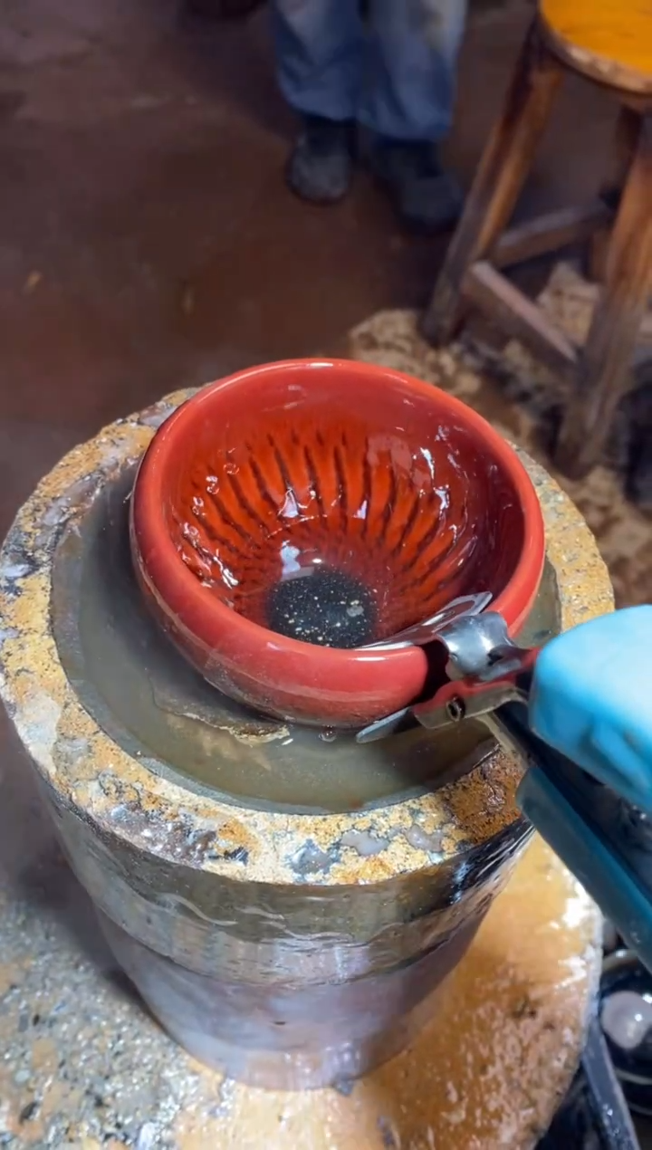 【闪购商品】玻璃茶盏鸿运当头