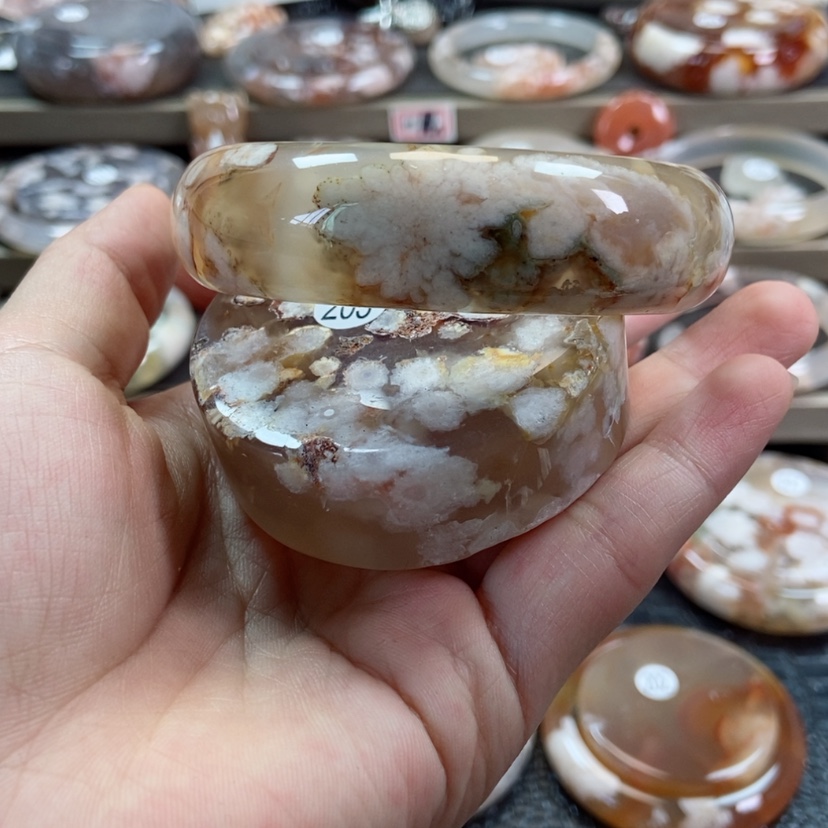 【闪购商品】玛瑙/玉髓手镯未镶嵌∝****】203 62
